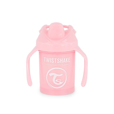 TWIST SHAKE Vaso de bebida Mini Cup 230 ml 4+ meses rosa pastel