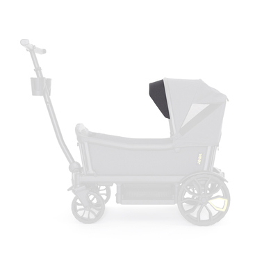 Image of Veer Visiera parasole per carrello da trasporto per bambini, grigio059