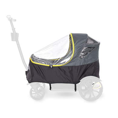 Image of Veer Parapioggia grigio per carrello da trasporto per bambini059