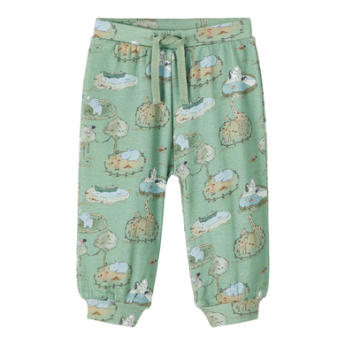 name it Pantalon de survêtement NBMTIMMO Lierre foncé