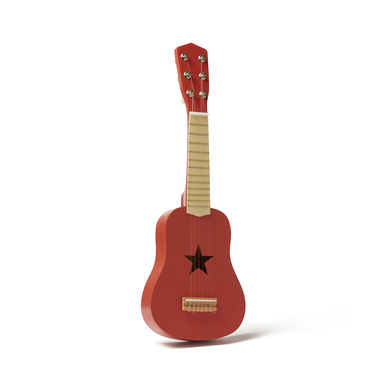 Kids Concept® Guitare enfant bois rouge