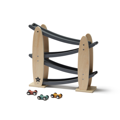 Kids Concept® Circuit voitures Aiden bois gris