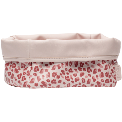 bébé-jou® Panier de rangement léopard rose