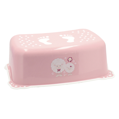 bieco Marchepied enfant antidérapant Trend rose