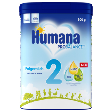 Humana Folgemilch 2 800 g nach dem 6. Monat