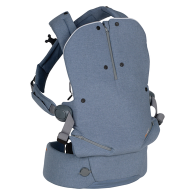 BeSafe Porte bébé ventral et dorsal Haven Cloud Premium Leaf bleu