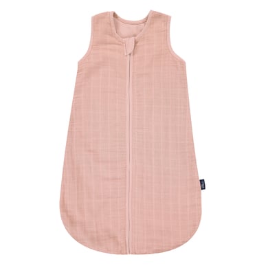 Alvi ® Saco de dormir de gasa uni pink