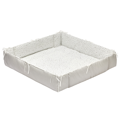 Alvi® Matelas de parc bébé Aqua Dot 70x70/100x100 cm