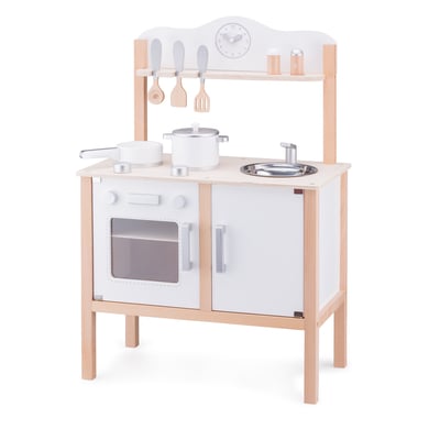 new classic toys cocina de juguete modern white madera