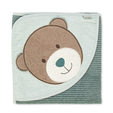 Sterntaler Toalla de baño Ben verde medio 80x80 cm