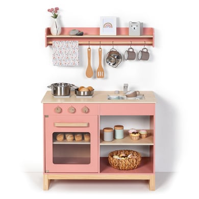 Image of MUSTERKIND ® Cucina giocattolo - Magnolia - rosa antico/legno059