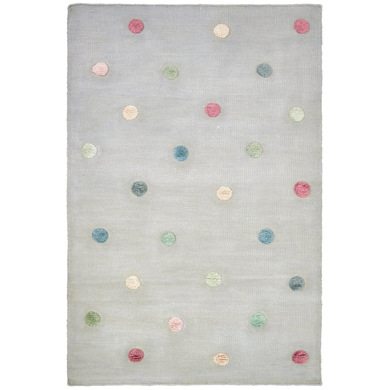 LIVONE Tapis enfant COLORMOON gris argenté/multi 120x180 cm