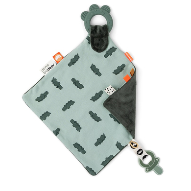 Done by Deer™ Doudou à anneau de dentition Croco, vert