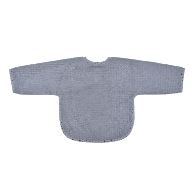 WÖRNER SÜDFROTTIER Bavoir enfant à manches At Home bouton-pression gris foncé