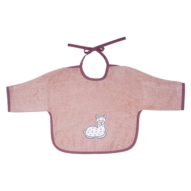 WÖRNER SÜDFROTTIER Bavoir enfant manches lama rose
