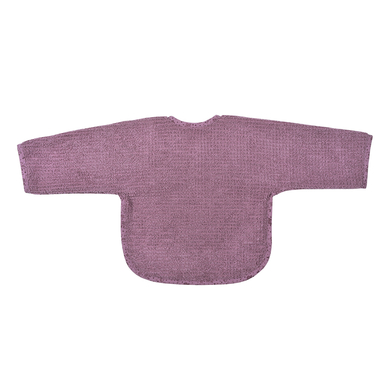 WÖRNER SÜDFROTTIER Bavoir enfant manches At home bouton-pression mauve