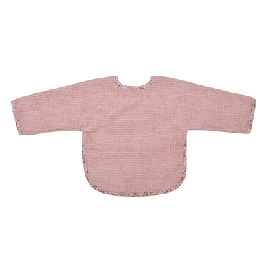 WÖRNER SÜDFROTTIER Bavoir enfant manches At home bouton-pression rose