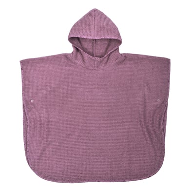 WÖRNER SÜDFROTTIER Poncho malva para el baño en casa 60 x 75 cm