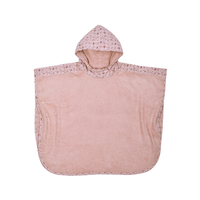 WÖRNER SÜDFROTTIER Poncho de bain enfant lamas rose 60x75 cm