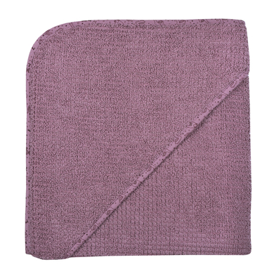 Image of WÖRNER SÜDFROTTIER A casa Asciugamano da bagno con cappuccio malva 100 x 100 cm059