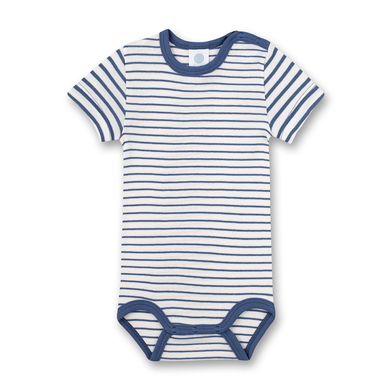 Sanetta Corps 1/2 bras encre bleu rayé