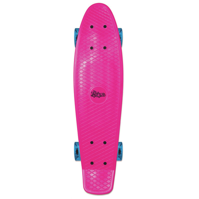 AUTHENTIC SPORTS Skateboard enfant fun pink - roues LED