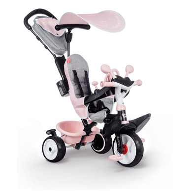 Smoby Tricycle évolutif Baby Driver Confort rose 741501