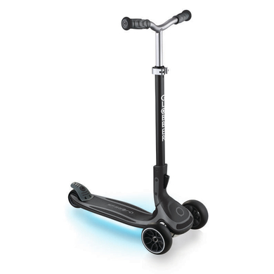 GLOBBER Patinete ULTIMUM LIGHTS ruedas con luz charcoal gris