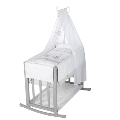 roba Stubenbett Sternenzauber 4 in 1 grau  - Onlineshop Babymarkt