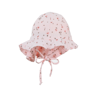 Sterntaler Chapeau enfant à nouer rose