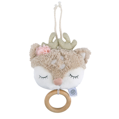 bieco Peluche musicale renne bonsoir bonne nuit