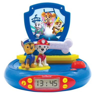 Paw Patrol Projektorklokke med Lyd Chase