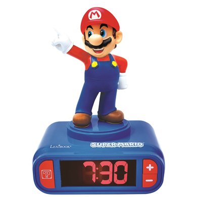 Levně LEXIBOOK Budík Nintendo Super Mario