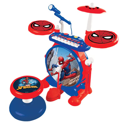 LEXIBOOK Batería digital Spiderman para niños