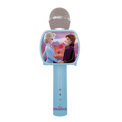 Levně LEXIBOOK Mikrofon Bluetooth Disney LedovĂˇ krĂˇlovna 2 s funkcĂ­ Voice Change r