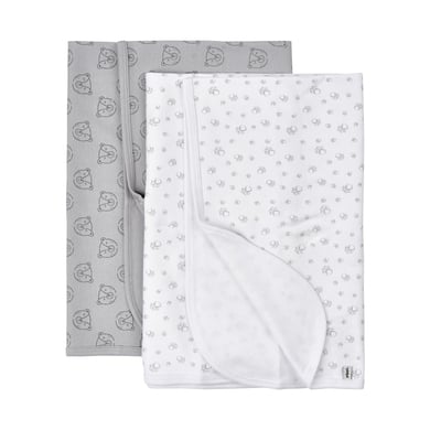 Pippi Plaid enfant harbor mist 70x70 cm lot de 2