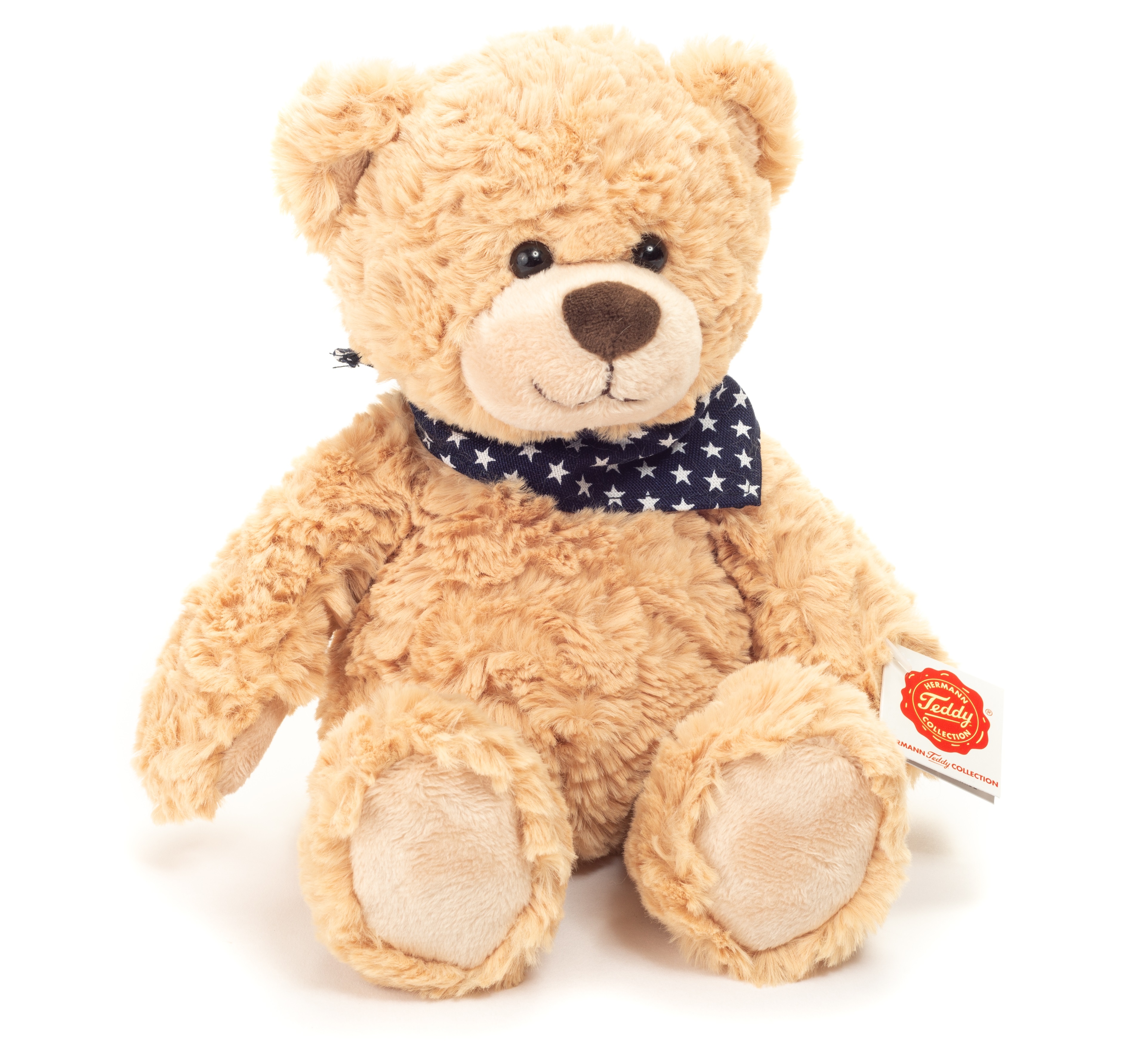 Teddy HERMANN® Peluche ourson sable debout 32 cm