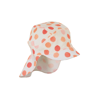 Sterntaler Casquette à visière avec protection du cou orange