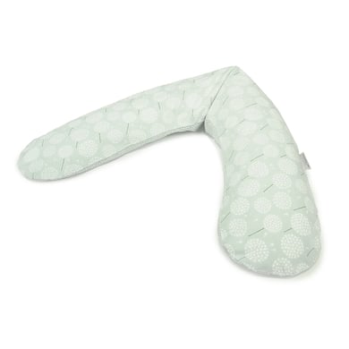 Theraline THERALINE Housse pour coussin d'allaitement Original pissenlit vert doux 190 x 40 cm