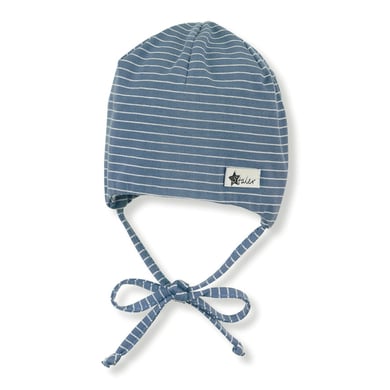 Sterntaler Gorro de terciopelo azul