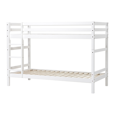 Hoppekids Lit superposé enfant Basic blanc 90x200 cm