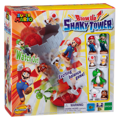 Super Mario™ Jeu de société Blow Up! Shaky Tower
