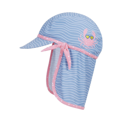 Image of Playshoes Berretto protezione UV granchio blu-rosa059