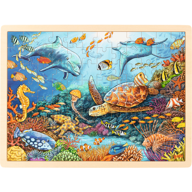 Bilde av Goki Inlay Puzzle Great Barrier Reef