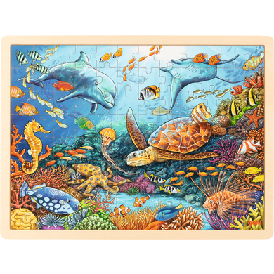 goki Puzzle incrusté Grande barrière de corail