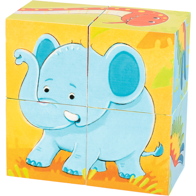 Image of goki Cubo puzzle animali selvatici