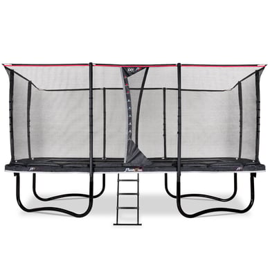 EXIT Trampoline à pieds rectangulaire PeakPro noir 10x17 pieds
