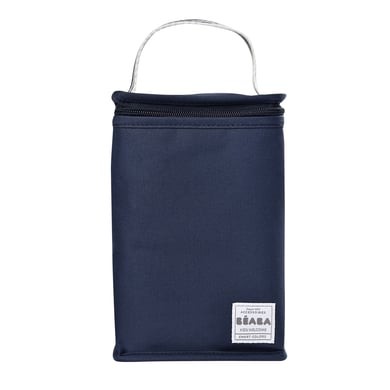 Image of BEABA Borsa isolata a strisce blu scuro059