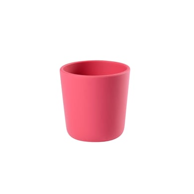 BEABA Taza de silicona en color rosa