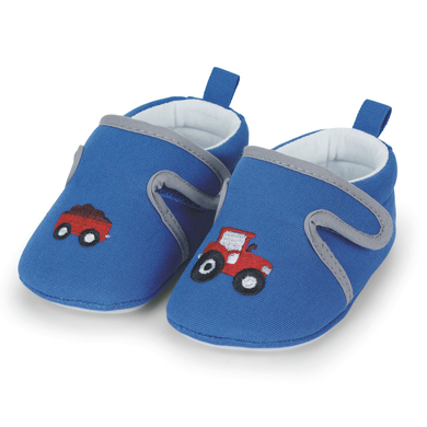 Sterntaler chaussure de bébé rampant bleu cobalt